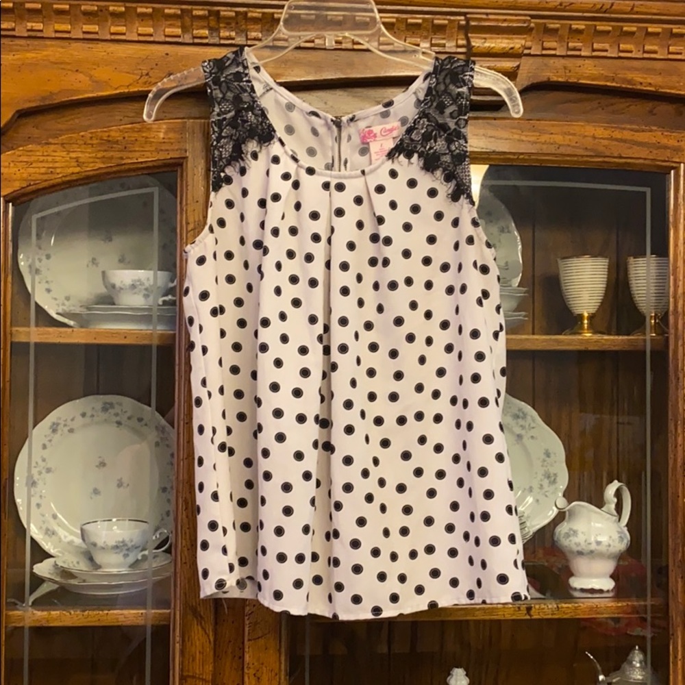 Polka Dot Blouse